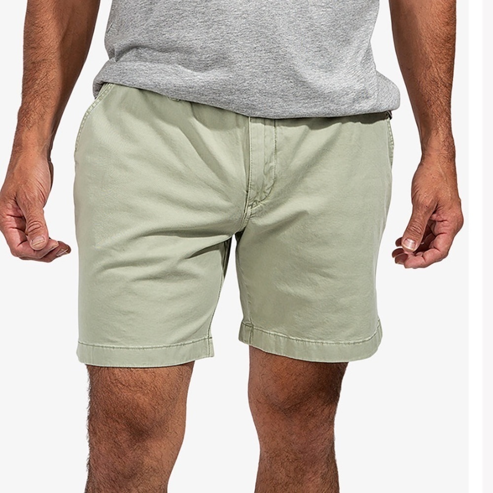 Chubbies The Problem Solvers 7’ Stretch Chino Shorts Light Sage Green XL